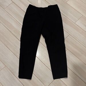 Elegant Black Cropped Pants